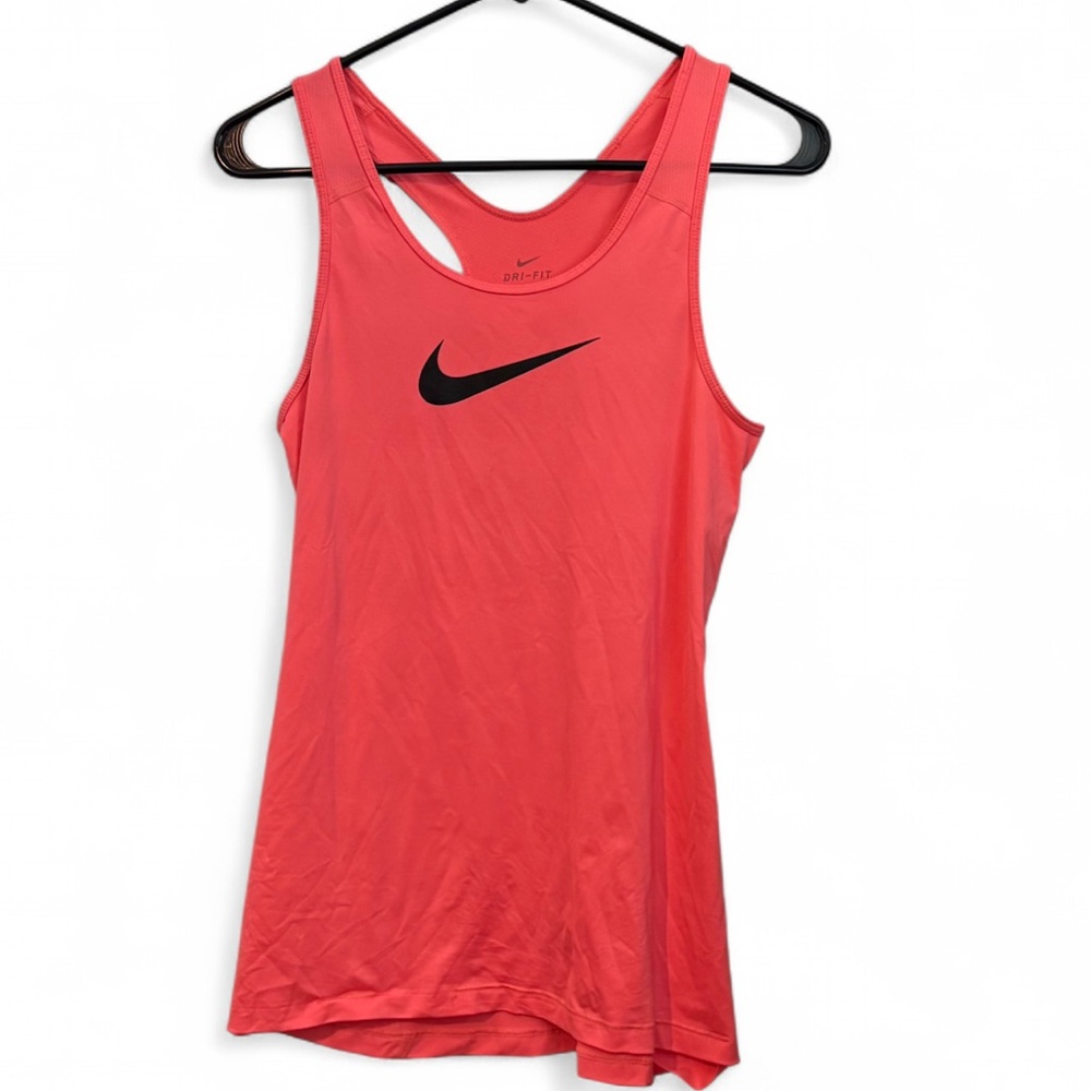Nike Women's Vibrant Coral/Pink Tank Top